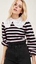 Thumbnail for your product : Ganni Soft Wool Knit Pullover Sweater