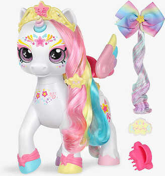 68500 12 inches White Unicorn MEGAFUN Princess Doll and Unicorn Unicorn Gifts for Girls Unicorn Toys with Removable Saddle and Wings 