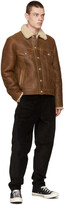 Thumbnail for your product : Paul Smith Tan Mens Sheepskin Jacket