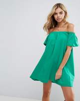 Thumbnail for your product : ASOS Off Shoulder Mini Dress