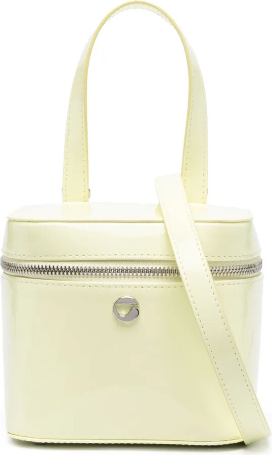 Coperni Cube Faux-Leather Crossbody Bag