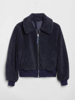 gap teddy bomber