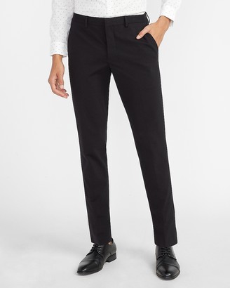 extra slim fit dress pants black