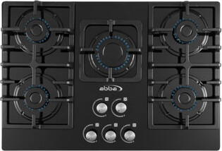 ABBA Natural Gas 5 Burner Cooktop