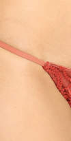 Thumbnail for your product : Blue Life Embroidered Skimpy Bikini Bottoms