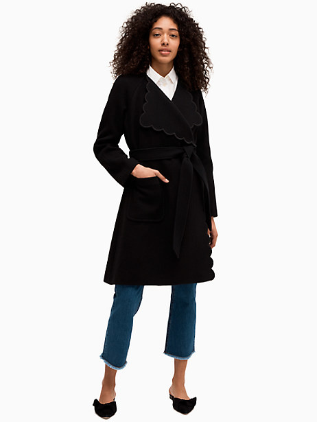 kate spade scallop jacket