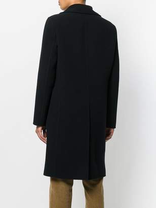 Massimo Alba flap pockets double-breasted coat