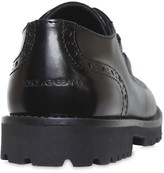 Thumbnail for your product : Dolce & Gabbana Leather Derby Lace-up Shoes