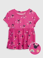 Thumbnail for your product : Disney babyGap | 100% Organic Cotton Mix and Match Minnie Mouse Peplum Top