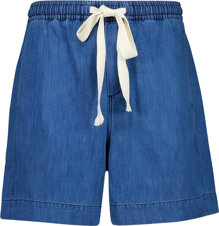 COMMAS Drawstring Denim Shorts