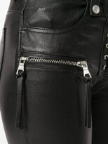 Thumbnail for your product : Unravel Project Skinny Lace-Up Jeans
