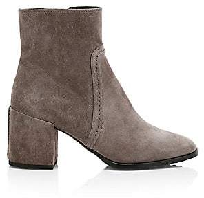 ladies suede ankle boots