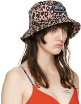 Thumbnail for your product : Versace Jeans Couture Black & Brown Printed Bucket Hat