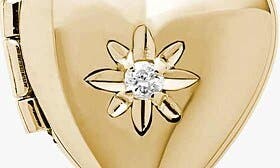Mignonette 14k Gold & Diamond Heart Locket Necklace