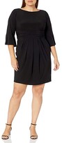 Thumbnail for your product : Eliza J Plus Size Sheath Dress With Flounce Sleeve