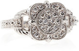 Thumbnail for your product : Charriol Flower Diamond Pave Ring, Size 6.5