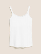 Thumbnail for your product : Marks and Spencer Lace Trim Vest with Secret Support™