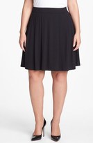 Thumbnail for your product : Eileen Fisher Pleat Skirt (Plus Size)