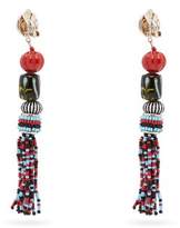 Thumbnail for your product : Etro Beaded Drop Earings - Womens - Blue