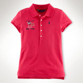 Thumbnail for your product : Ralph Lauren Embroidered Cotton Polo Shirt