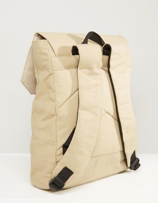 French Connection Military Canvas Backpack