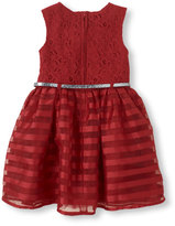 Thumbnail for your product : Children's Place Lace organza dress