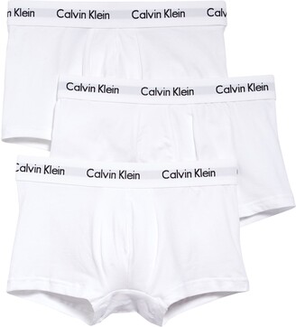 Calvin Klein Underwear Cotton Stretch 3 Pack Trunks | Shop the world's  largest collection of fashion | ShopStyle