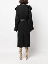 Thumbnail for your product : The Mannei Amman double-breasted wool coat