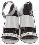 Thumbnail for your product : Balenciaga Studded Leather Wedges