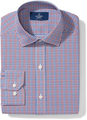 Buttoned Down Men's Classic Fit Button-Collar Non-Iron Dress Shirt