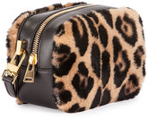 Thumbnail for your product : Tom Ford Leopard-Print Fur Cosmetic Case w/Crossbody Strap