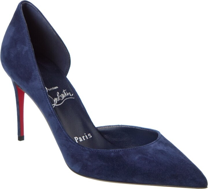 Suede Pumps Iriza 70mm Christian Louboutin Iriza ShopStyle UK