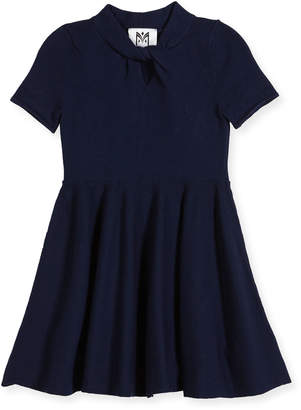 Milly Minis Twist Fit-and-Flare Dress, Size 4-7