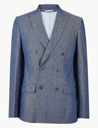 Marks and Spencer Tailored Fit Linen Miracle Jacket