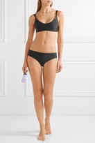 Thumbnail for your product : Mikoh Madrid Macramé Bikini Top - Black