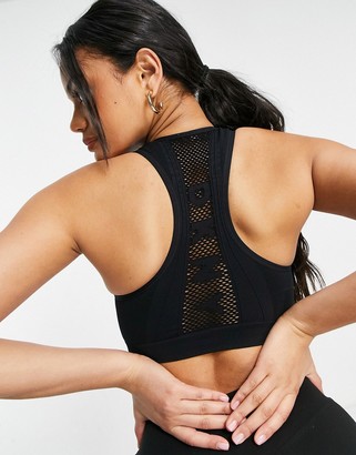 DKNY seamless mesh bralette in black - ShopStyle Bras