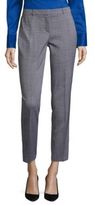 Thumbnail for your product : BOSS Tiluna Cropped Virgin Wool Blend Trousers