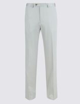 Thumbnail for your product : Marks and Spencer Soft Touch Flat Front Trousers