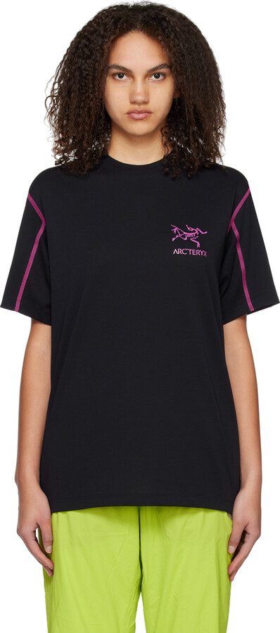 ARC'TERYX System A Black Copal Bird T-Shirt - ShopStyle