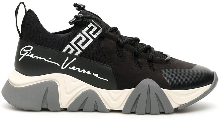 squalo knit trainers