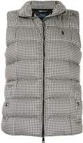 Thumbnail for your product : Polo Ralph Lauren houndstooth print padded gilet