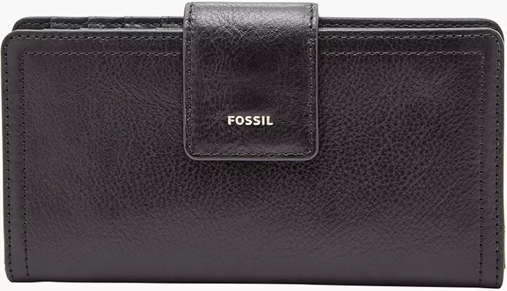 Fossil Logan Leather Rfid Tab Clutch Wallet Wallet SL7830001