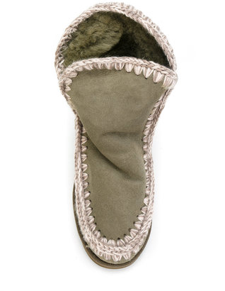 Mou concealed heel Eskimo boots