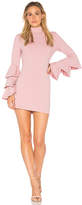 Thumbnail for your product : Susana Monaco Layered Ruffle Sleeve Dress