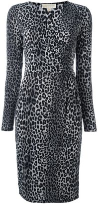 MICHAEL Michael Kors leopard print dress