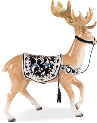 Fitz & Floyd Bristol Holiday Reindeer Figurine