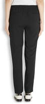 Thumbnail for your product : J Brand Kate black pinstripe trousers