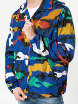 Thumbnail for your product : Valentino camouflage print hooded jacket