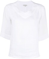 Thumbnail for your product : Antonelli V-neck linen top