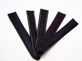 Thumbnail for your product : Tag Heuer 16mm 18mm 20mm Italian Black Stitch Leather Watch Band Strap 4 Carrera